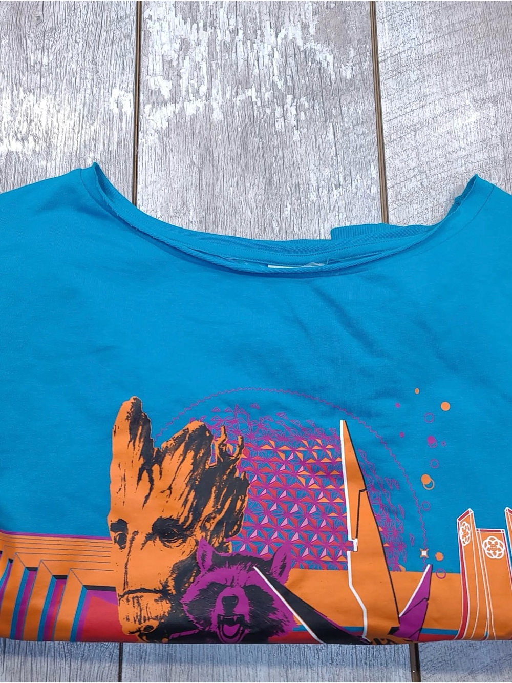 Disney marvel guardians of the galaxy oversized Shirt 1x+ - Picture 5 of 9